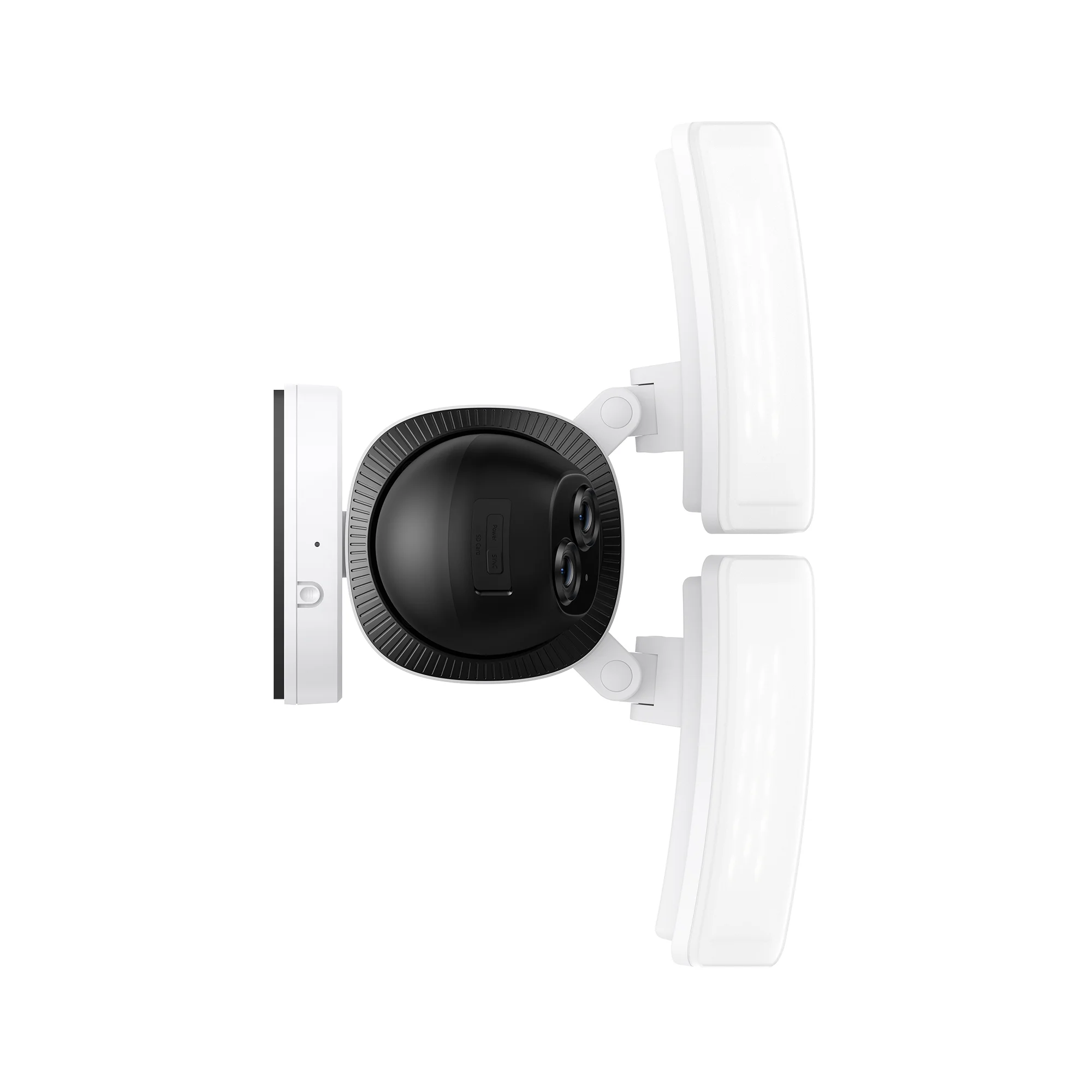 eufy Security Floodlight Camera E340 Wired Dual Camera, 360° Pan & Tilt, Wi-Fi 6, No Monthly Fee - UZIS Sports