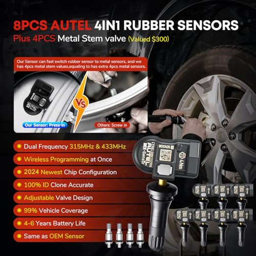 Autel MaxiTPMS TS508WF Enhanced MX Sensor - UZIS Sports