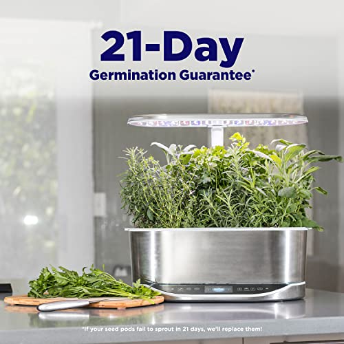 AeroGarden Bounty Elite Stainless Alexa Enabled - UZIS Sports