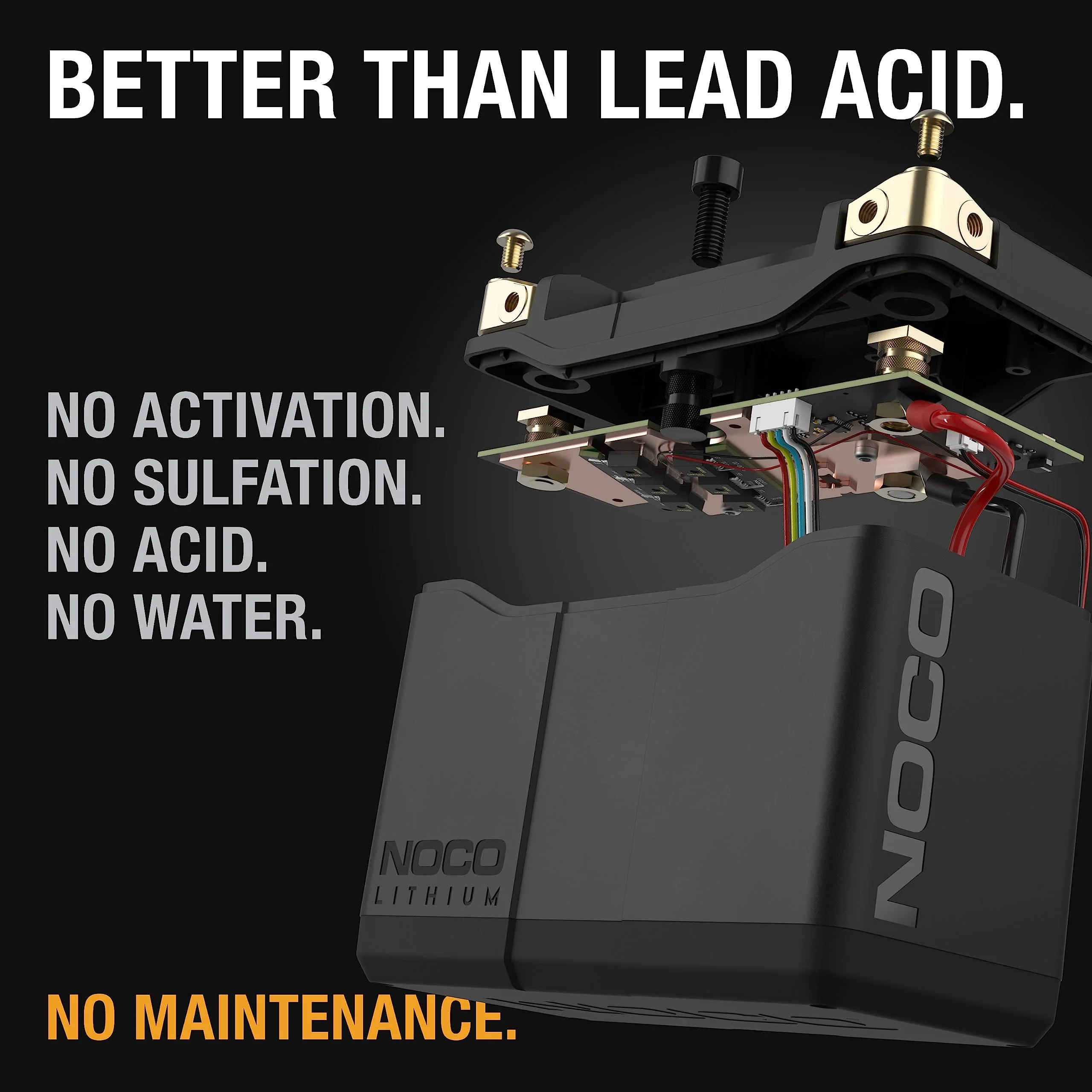 NOCO Lithium NLP20, 600A Lithium LiFePO4 Motorcycle Battery - UZIS Sports