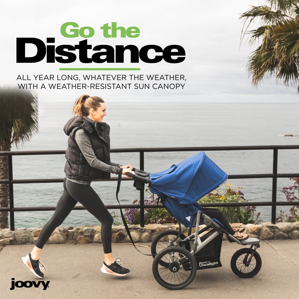 Joovy Zoom360 Ultralight Jogging Stroller Featuring High Child Seat - UZIS Sports