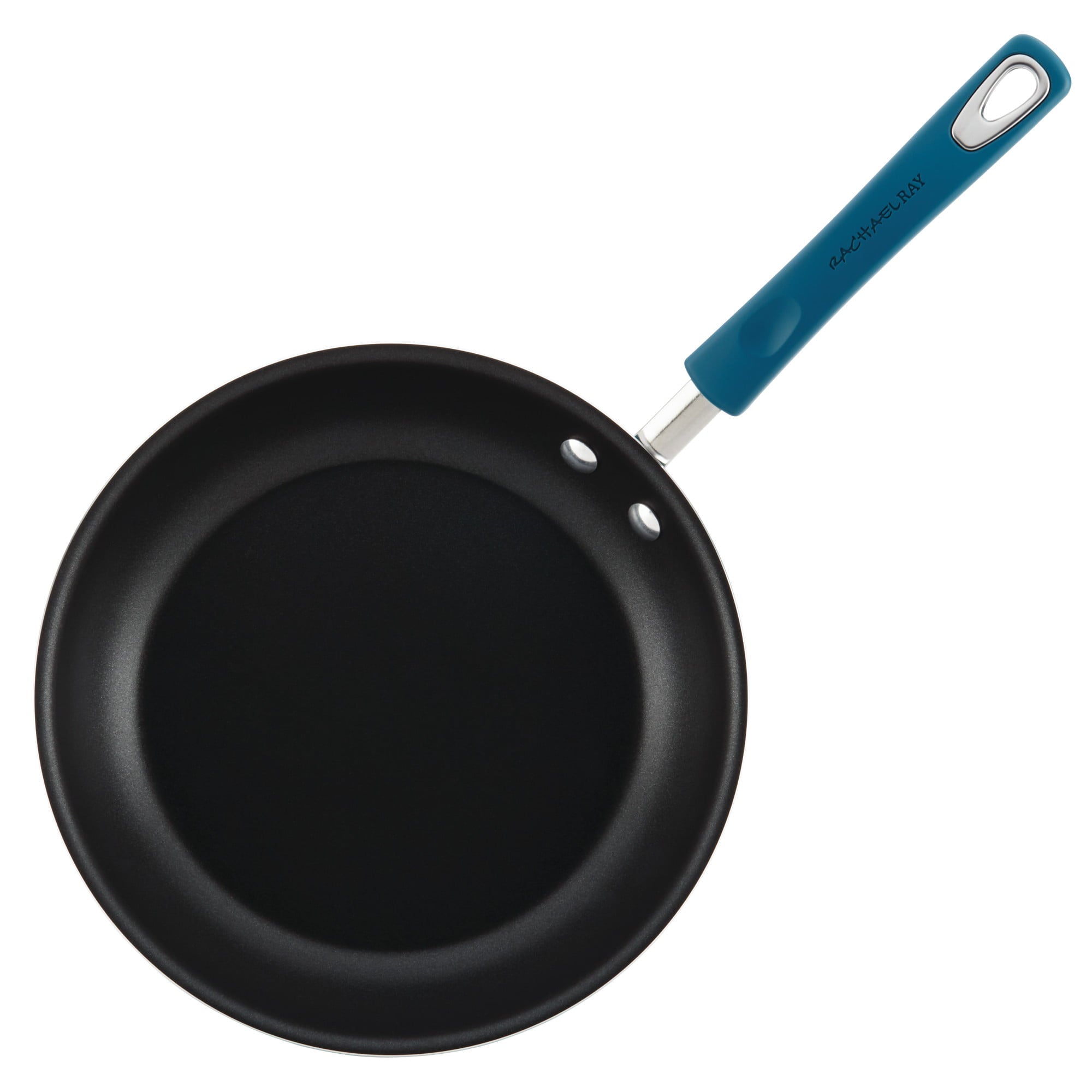 Rachael Ray 15-Piece Nonstick Pots and Pans Set/Cookware Set, Marine Blue - UZIS Sports