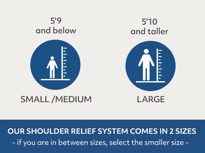 MedCline Shoulder Pressure Side Sleeping Included - UZIS Sports