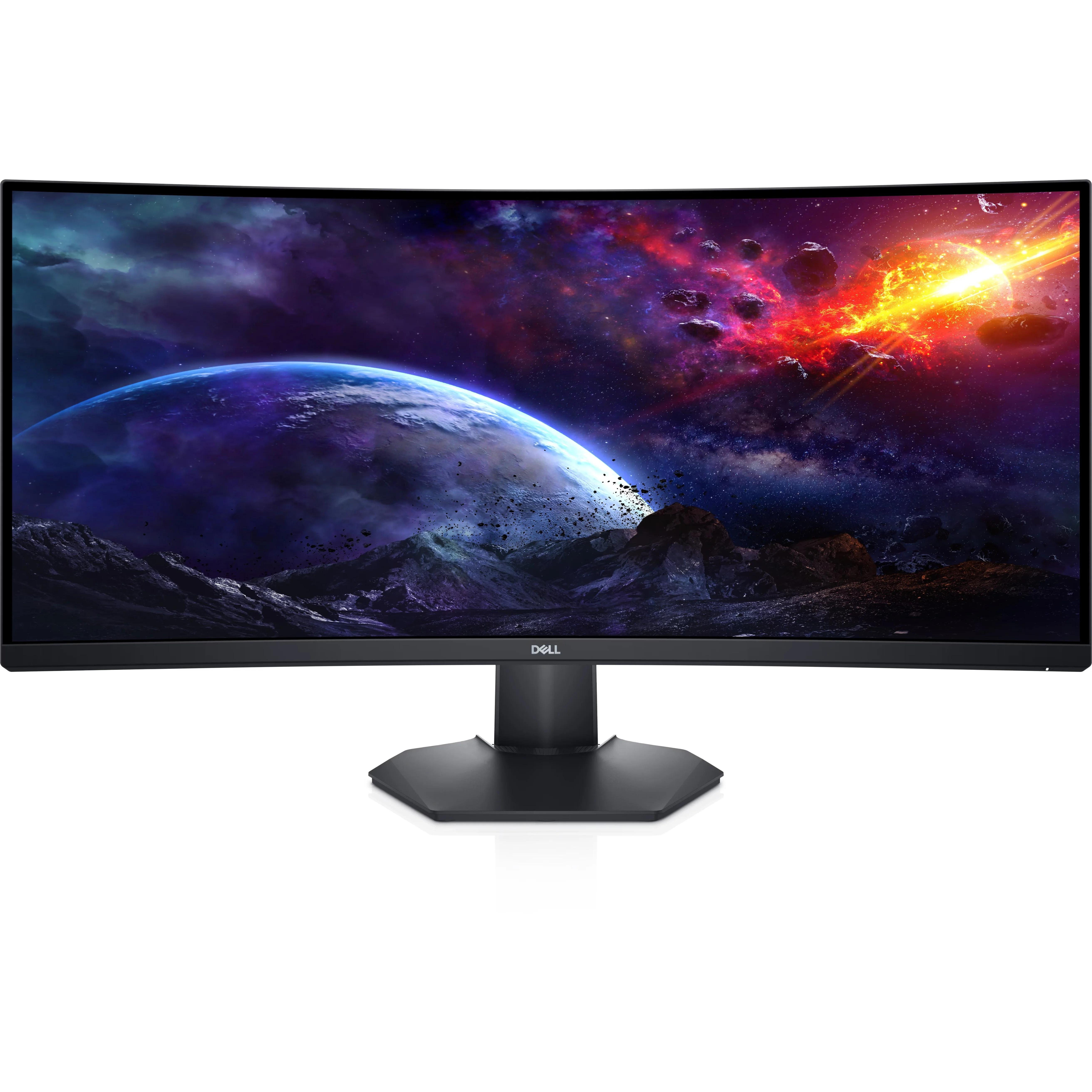 Dell S3422DWG 34-inch Curved Gaming Monitor - WQHD 3440 x 1440, 144Hz, 1ms, VESA DisplayHDR 400, AMD FreeSync Premium Pro - UZIS Sports
