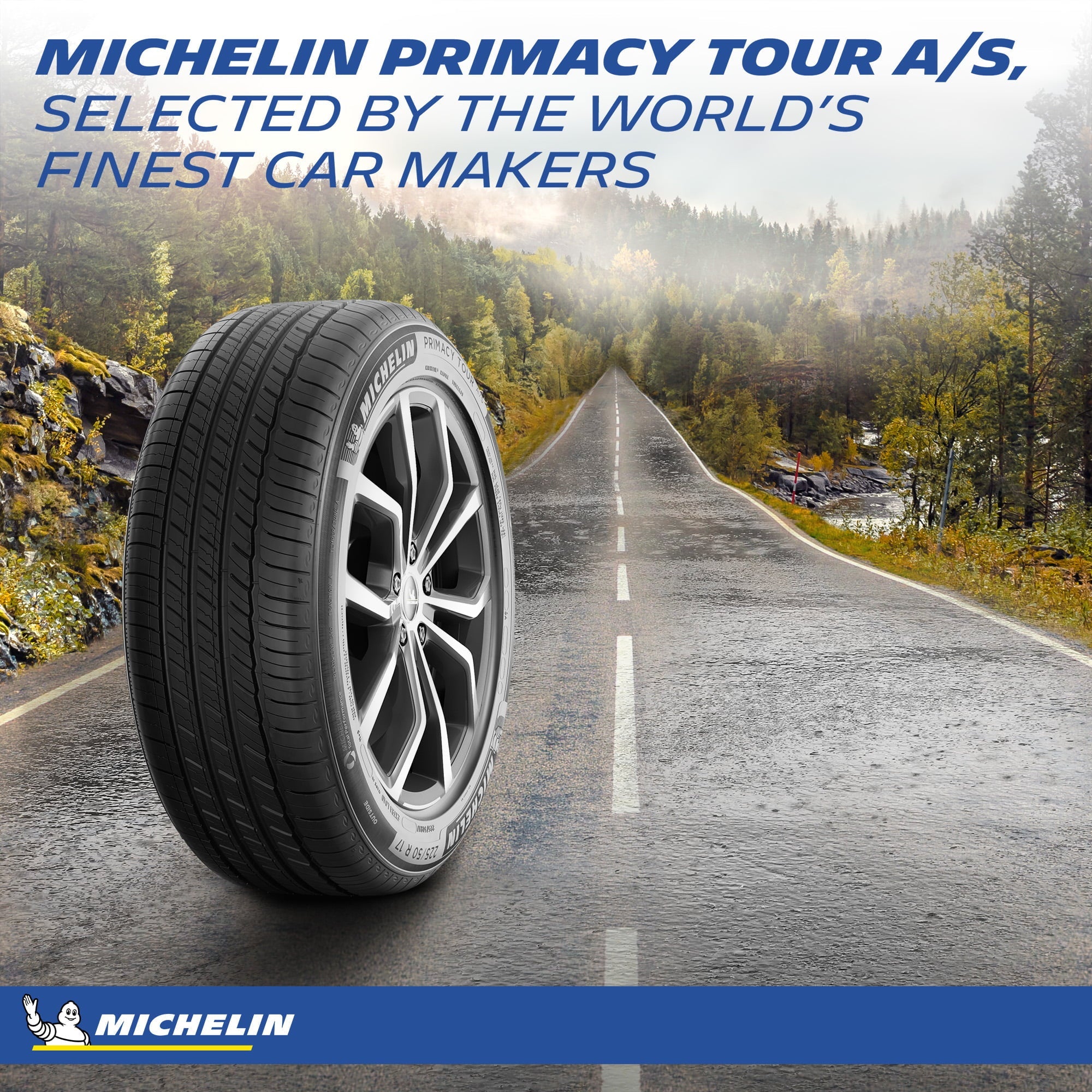 Michelin Primacy All-Season 225/65R17 102H Tire - UZIS Sports