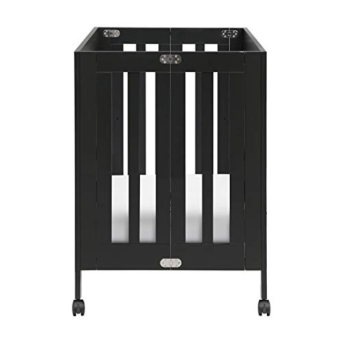 Babyletto Origami Mini Crib Black - UZIS Sports