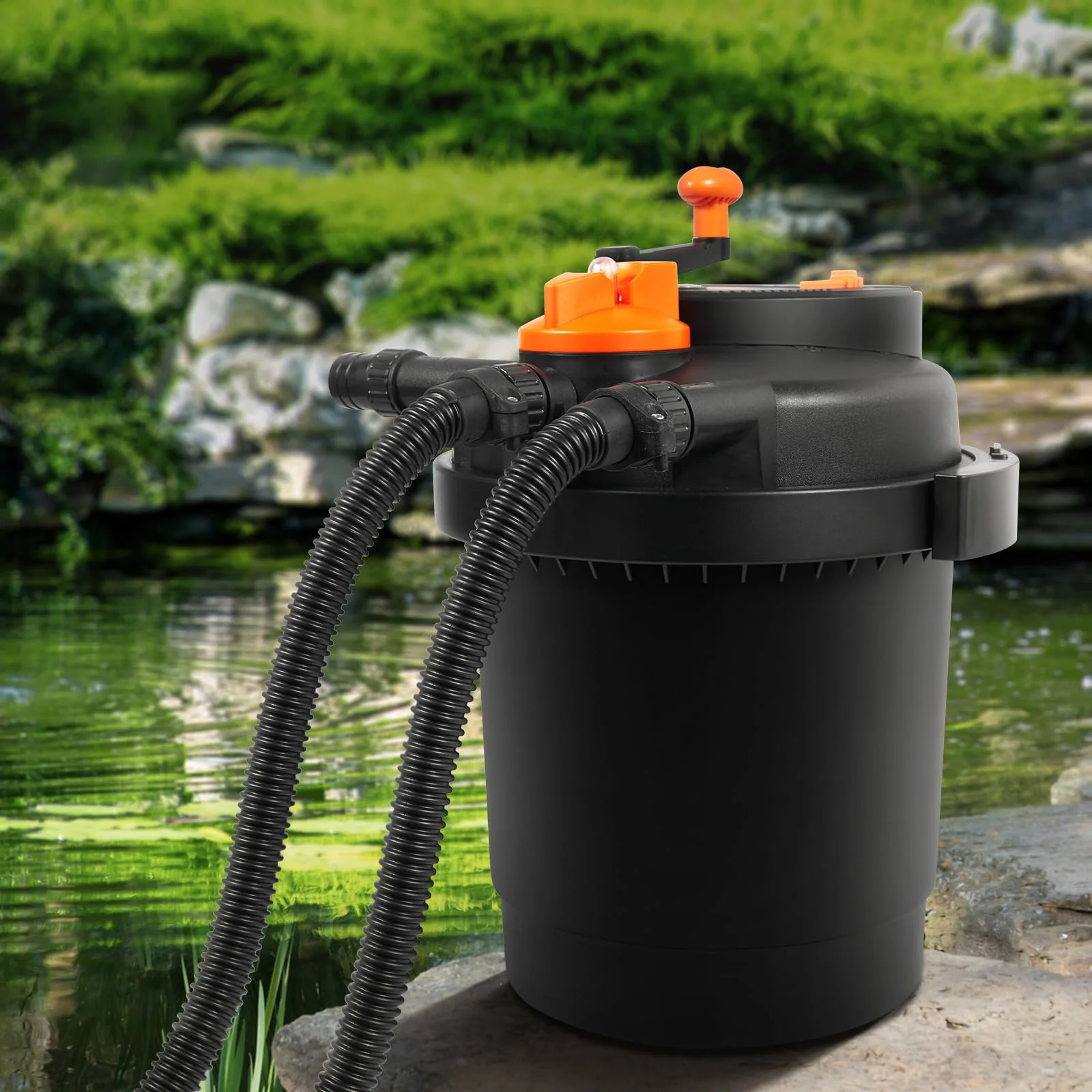 VEVOR Bio Pressure Pond Filter, Up to 1600 Gallons - UZIS Sports