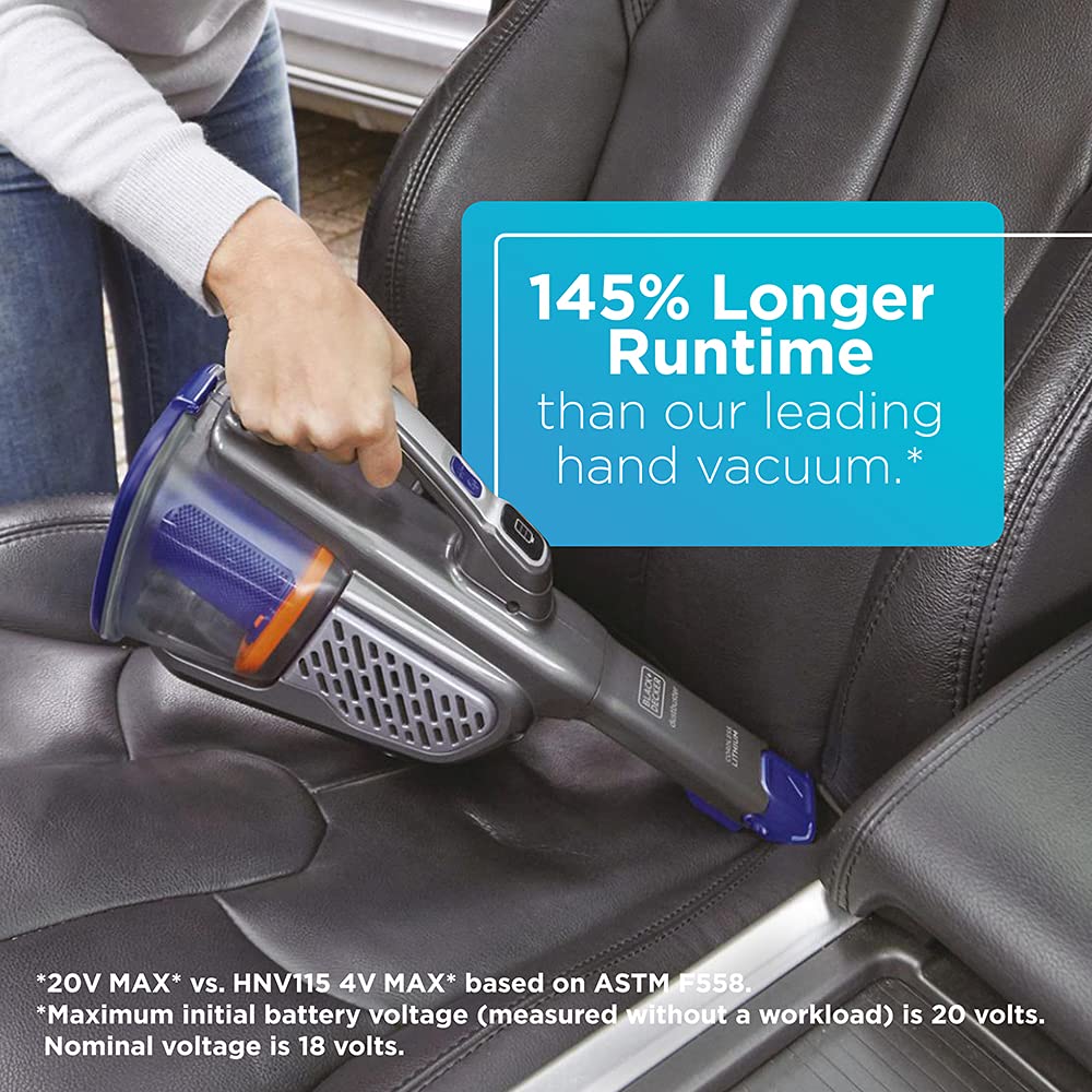 BLACK+DECKER dustbuster, Cordless Pet Handheld Vacuum - UZIS Sports