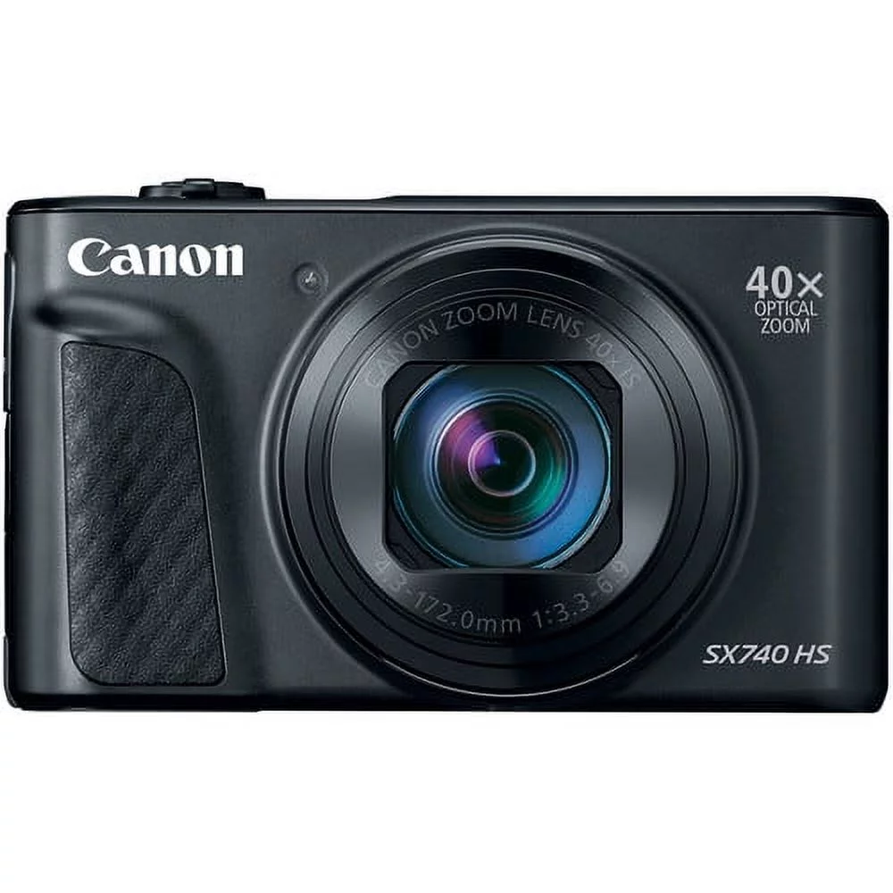 Canon PowerShot SX740 HS Digital Camera 40x Optical Zoom with 32GB Buzz-photo Kit - UZIS Sports