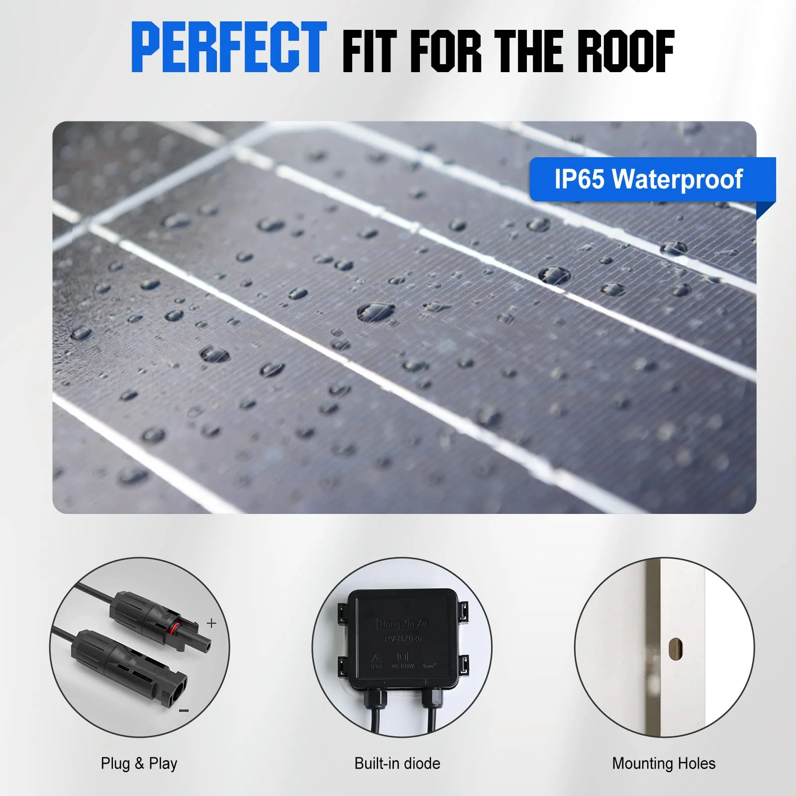 ECO-WORTHY 200 Watts 12 Volt/24 Volt Solar Panel Kit - UZIS Sports