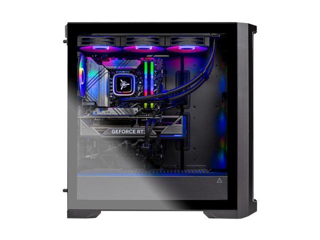 ABS Vortex-X Ruby Gaming Desktop: RTX 4080 Super, Ryzen 7 7700X, 32GB RAM, 1TB SSD, Liquid Cooled, Windows 11 Home - UZIS Sports