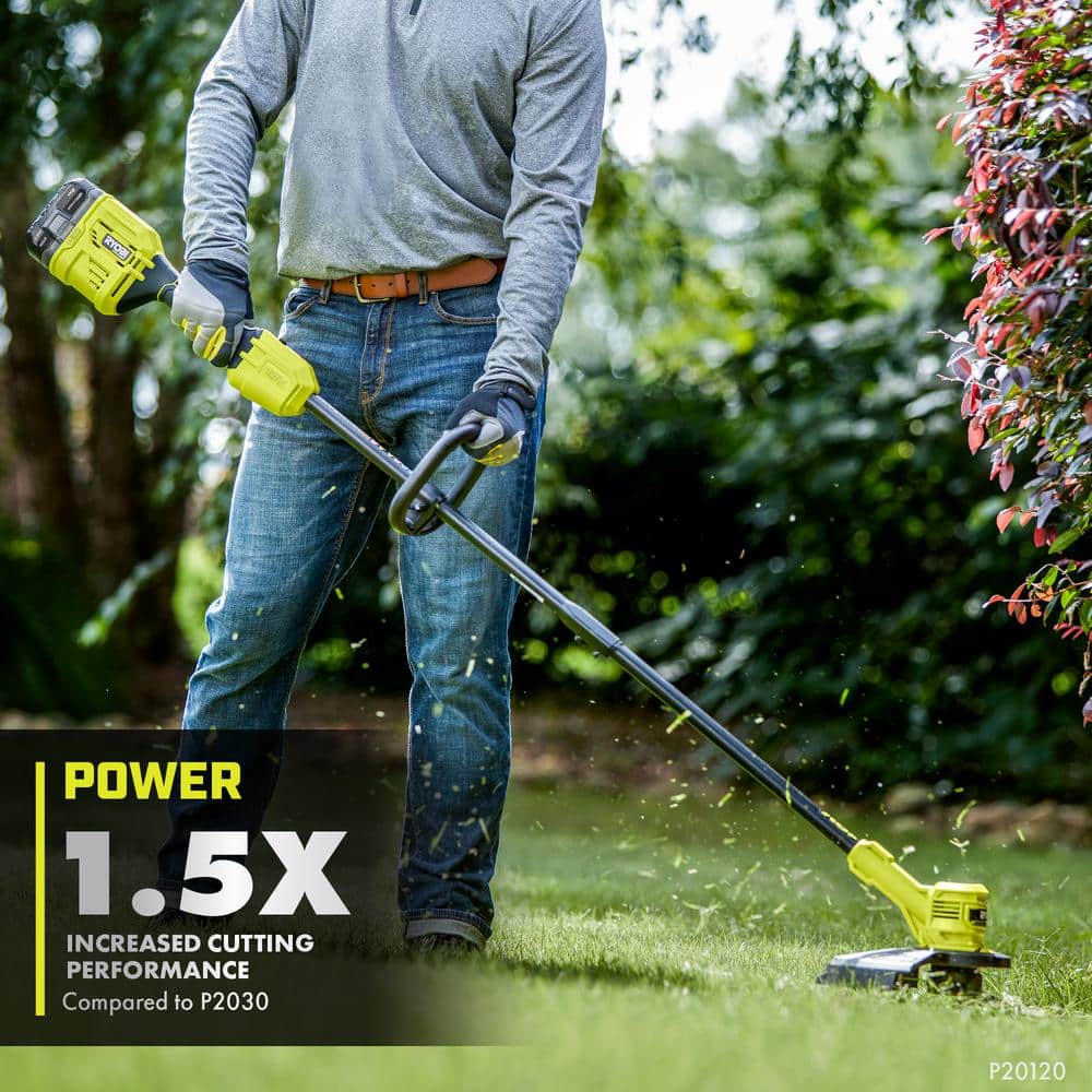 ONE+ HP 18V Brushless 13 in. Cordless Battery String Trimmer with 4.0 Ah Battery and Charger P20120 - UZIS Sports