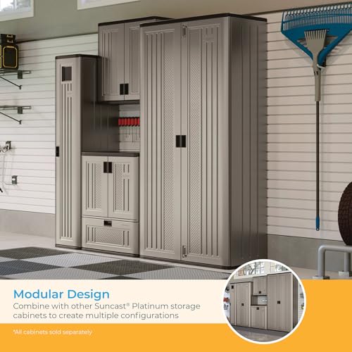 Suncast Mega Tall Storage Cabinet - UZIS Sports