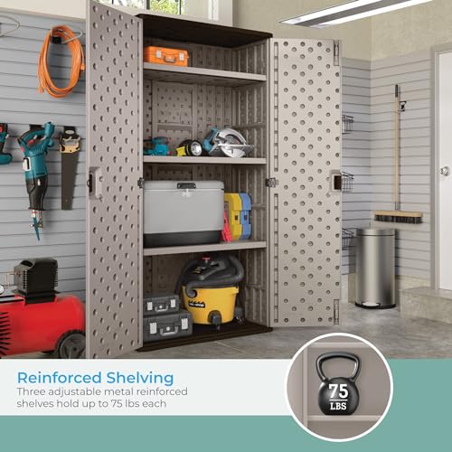 Suncast Mega Tall Storage Cabinet - UZIS Sports