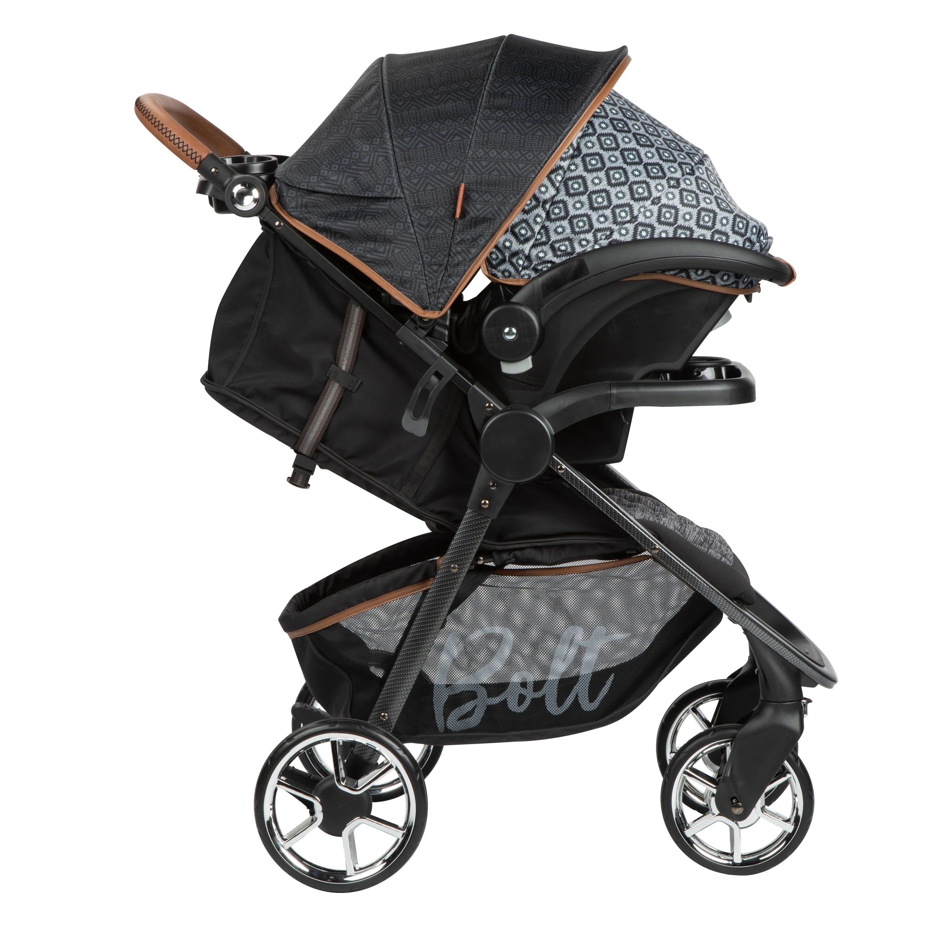Monbebe Bolt Travel System Stroller and Infant Car Seat, Urban Boho - UZIS Sports