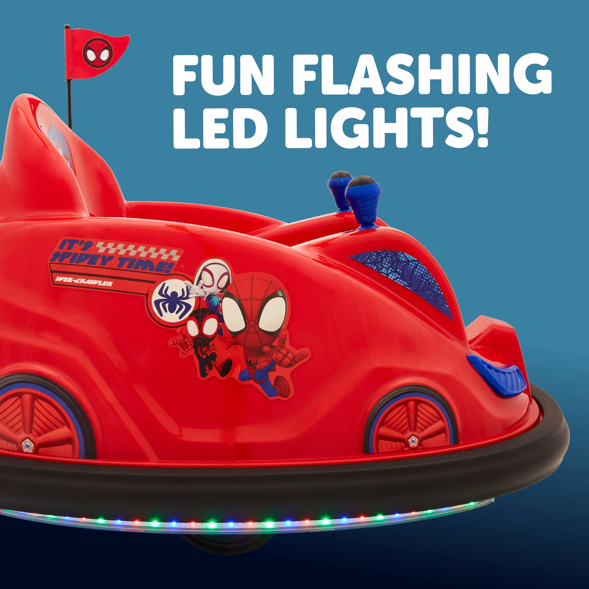 Spidey 6V Bumper Car Ride On - UZIS Sports