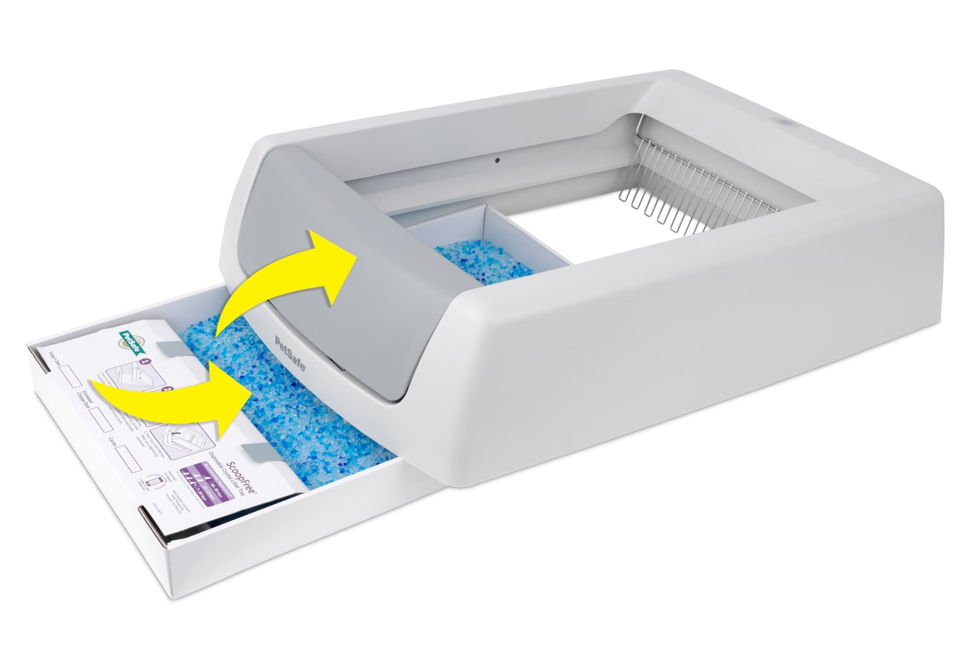 ScoopFree Complete Self-Cleaning Litter Box - No Scooping Required - Unbeatable Odor Control - UZIS Sports