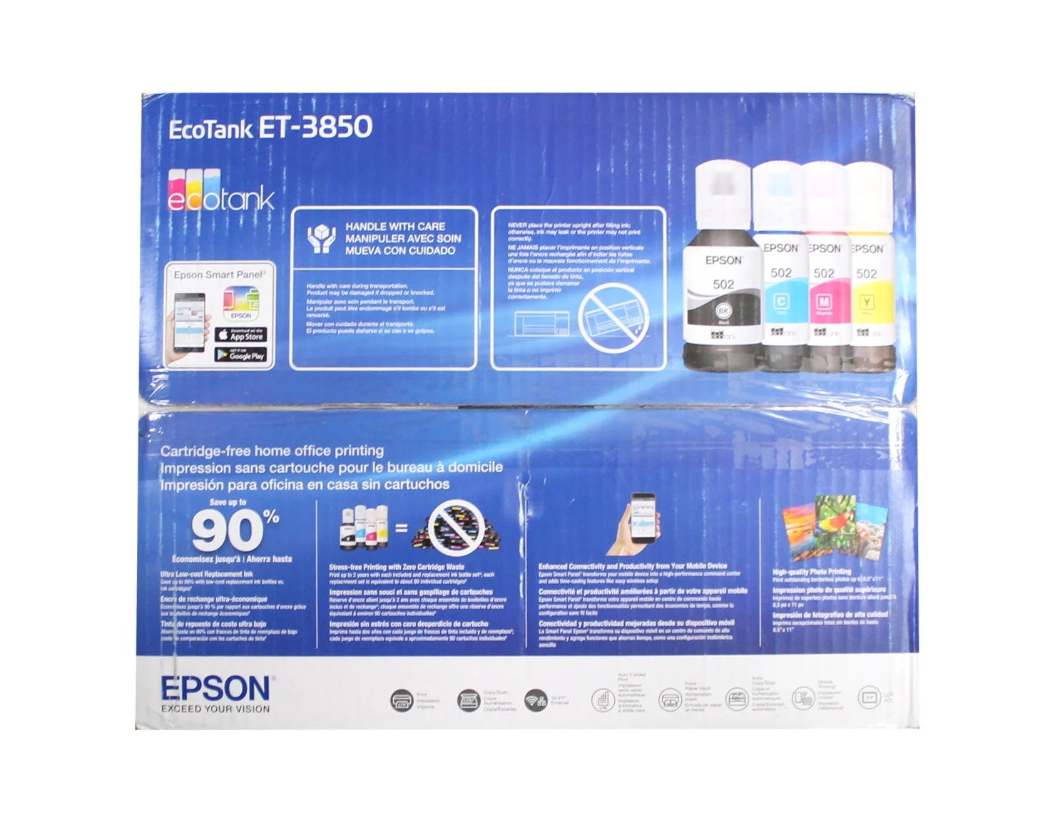 Epson EcoTank-3850 Special Edition All-in-One Printer with Bonus Black Ink - UZIS Sports