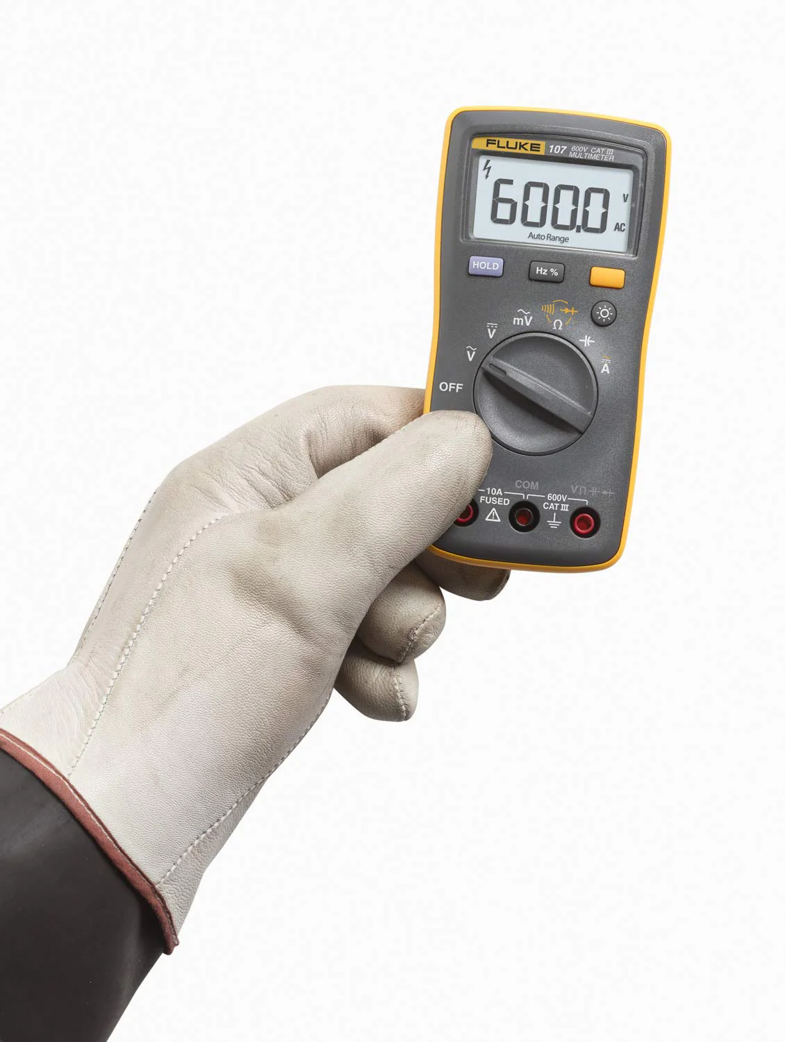 Fluke 107 AC/DC Current Handheld Digital Multimeter - UZIS Sports