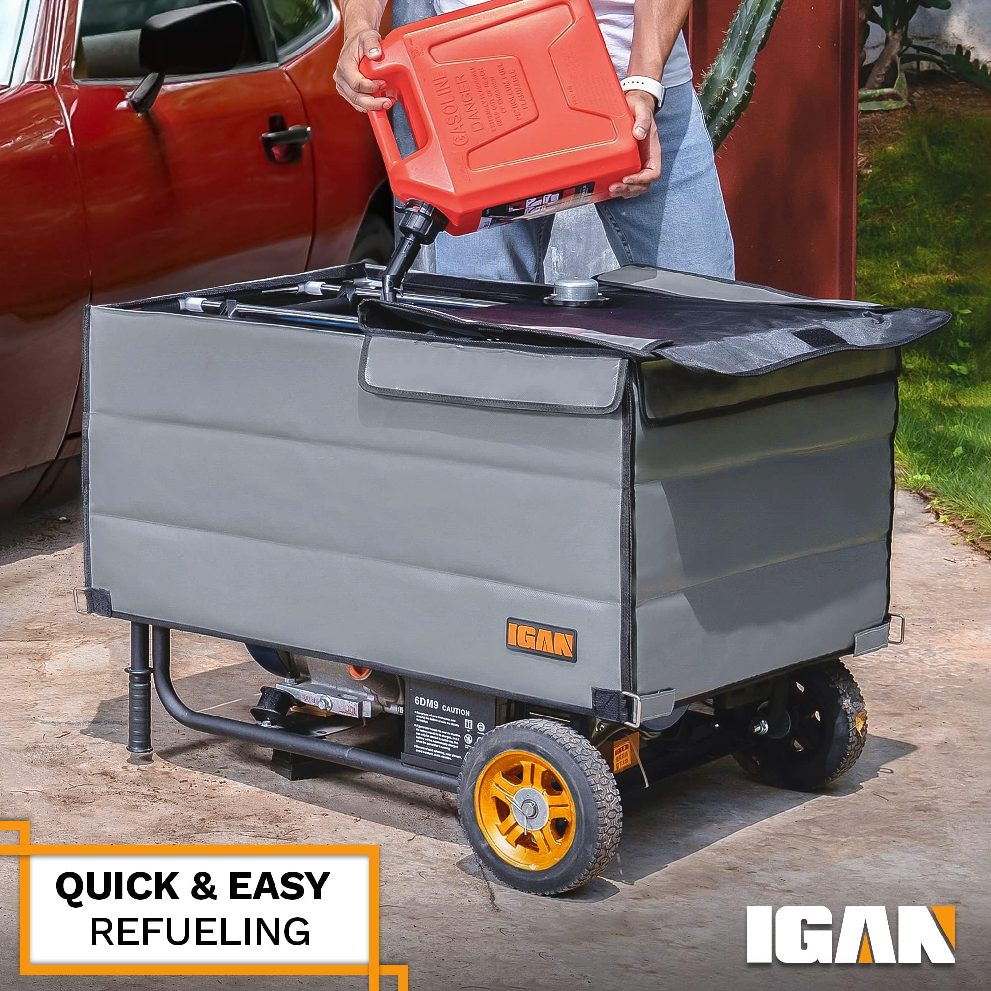 IGAN Waterproof Generator Covers While Running - UZIS Sports