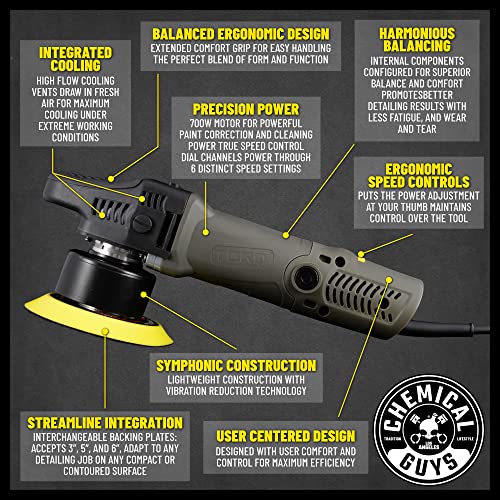 Chemical Guys TORQX Random Orbital Polisher - UZIS Sports