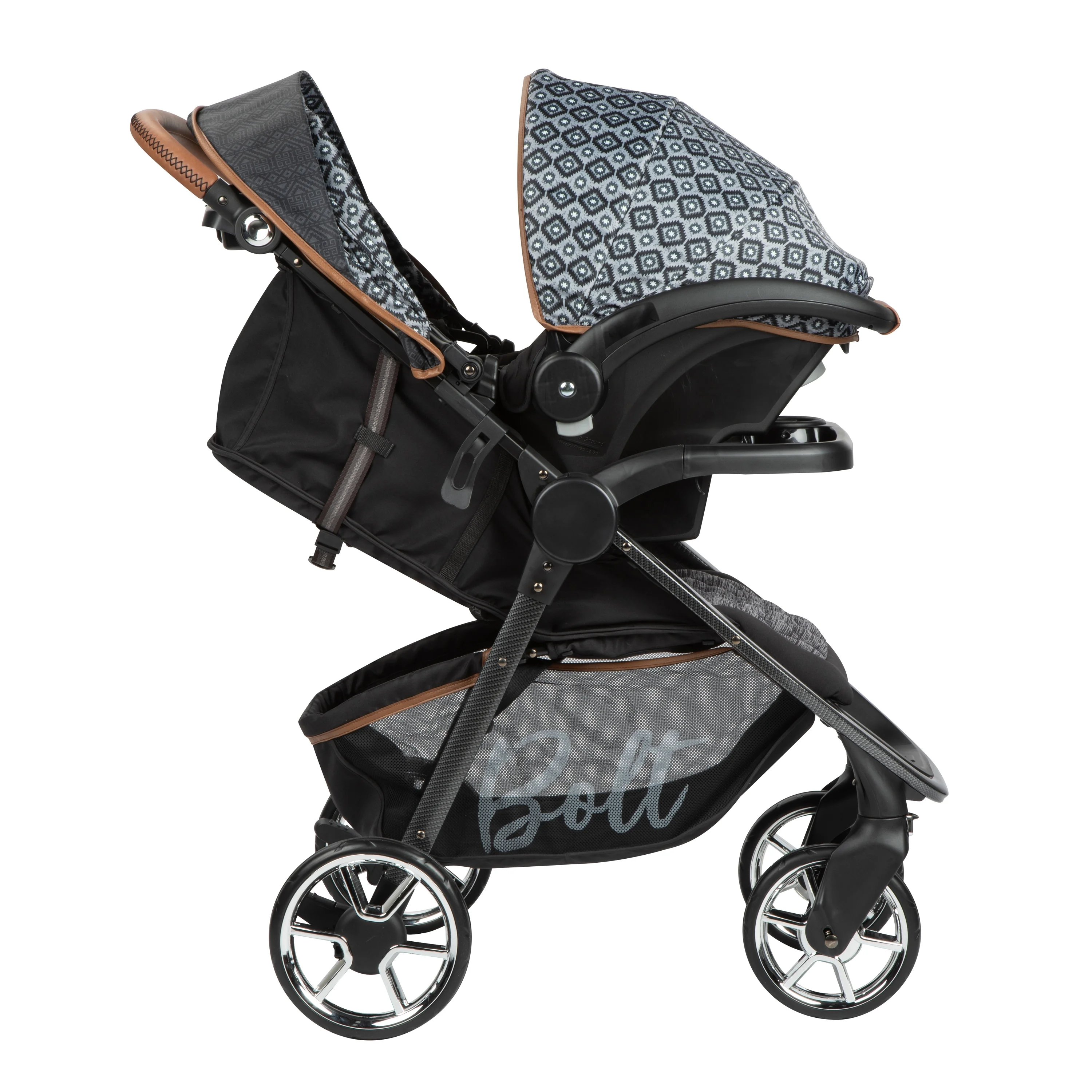 Monbebe Bolt Travel System Stroller and Infant Car Seat, Urban Boho - UZIS Sports