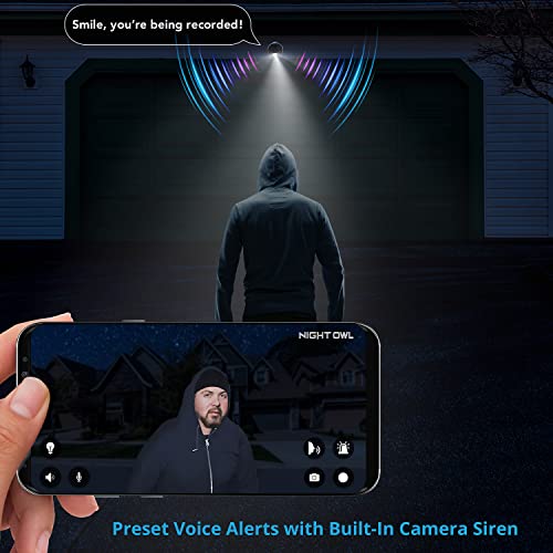 Night Owl Bluetooth Security Spotlight - UZIS Sports