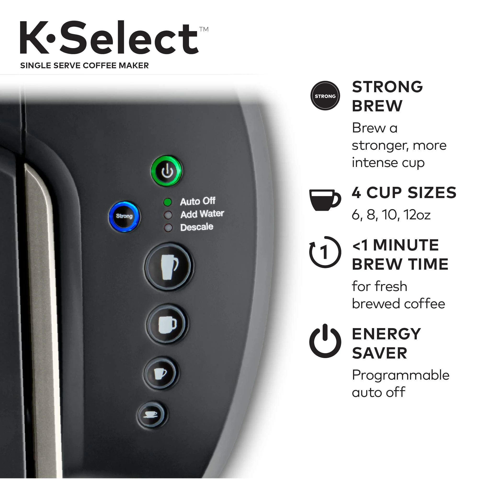 Keurig K-Select Single-Serve K-Cup Pod Coffee Maker - UZIS Sports