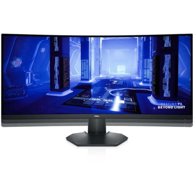 Dell S3422DWG 34-inch Curved Gaming Monitor - WQHD 3440 x 1440, 144Hz, 1ms, VESA DisplayHDR 400, AMD FreeSync Premium Pro - UZIS Sports