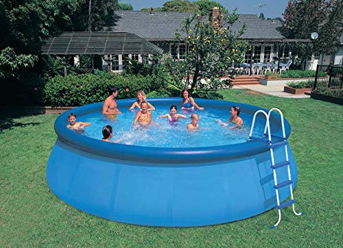 Intex 18 Feet x 48 Inch Inflatable Above Ground Swimming Pool Set - UZIS Sports