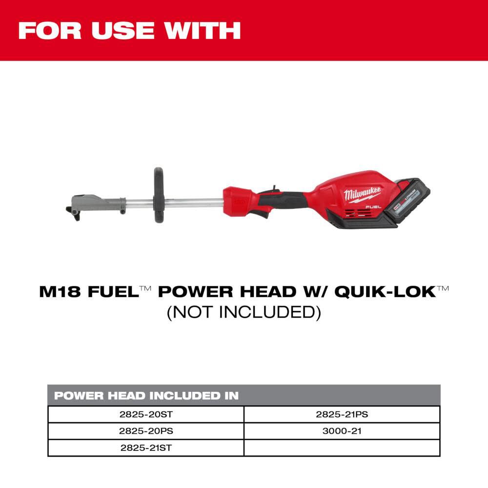 M18 FUEL QUIK-LOK Edger Attachment 49-16-2718 from - UZIS Sports