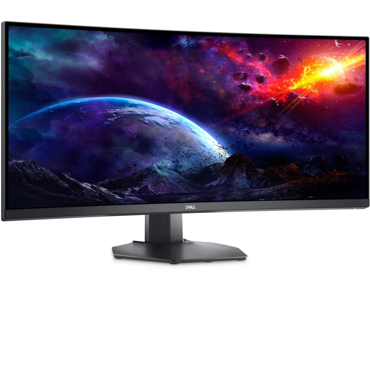 Dell S3422DWG 34-inch Curved Gaming Monitor - WQHD 3440 x 1440, 144Hz, 1ms, VESA DisplayHDR 400, AMD FreeSync Premium Pro - UZIS Sports