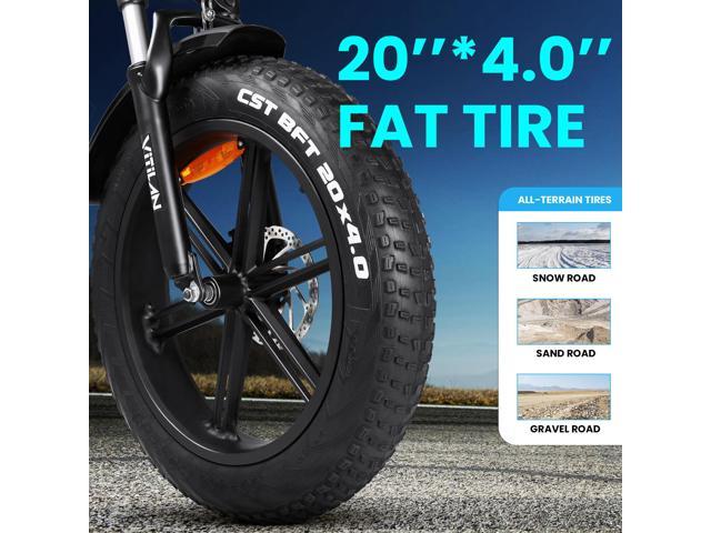 VITILAN V3 2.0 Folding Electric Bike for Adults - 750W Motor, 48V 13Ah Battery, 20