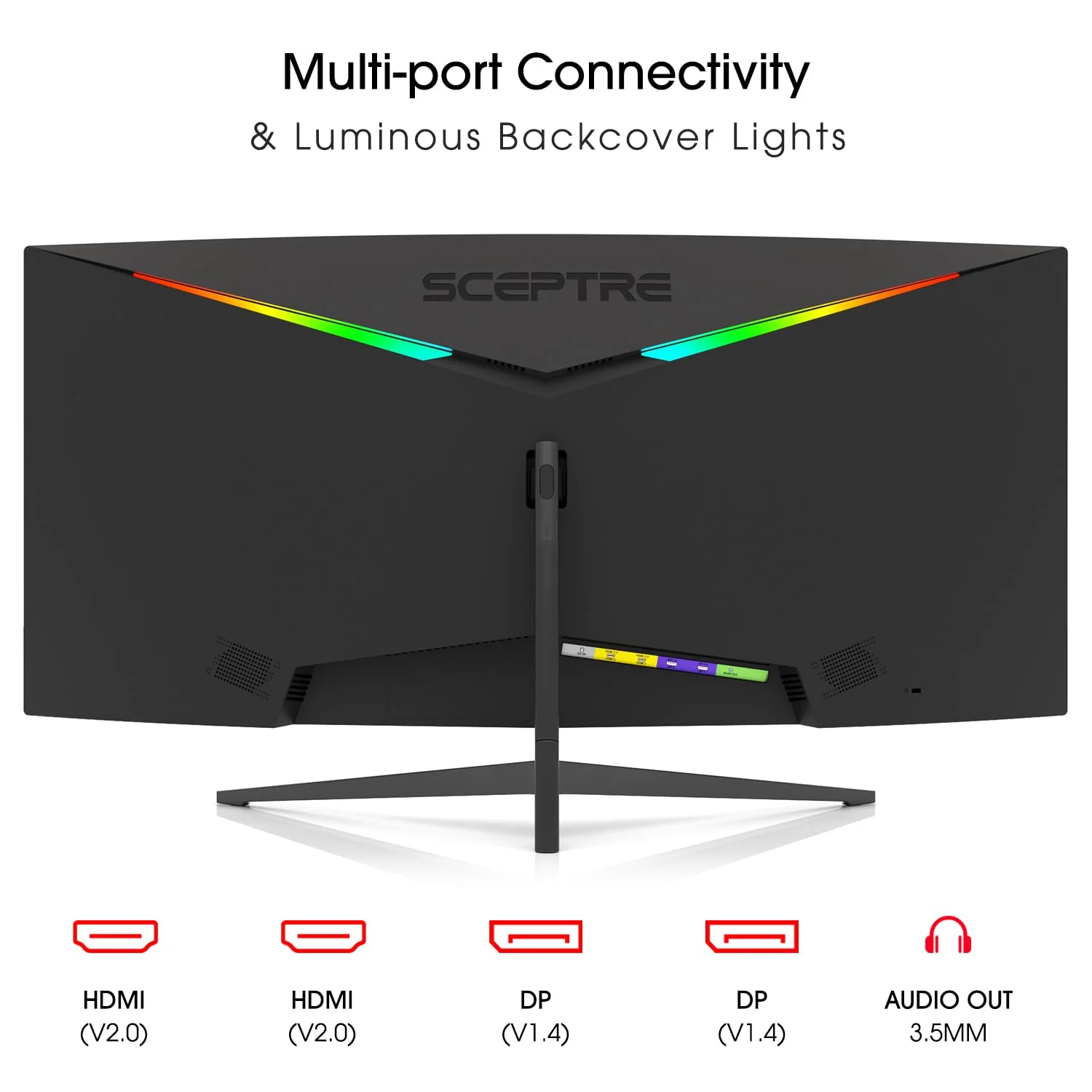 Sceptre 34 Inch 165Hz Curved Ultrawide WQHD Monitor - UZIS Sports