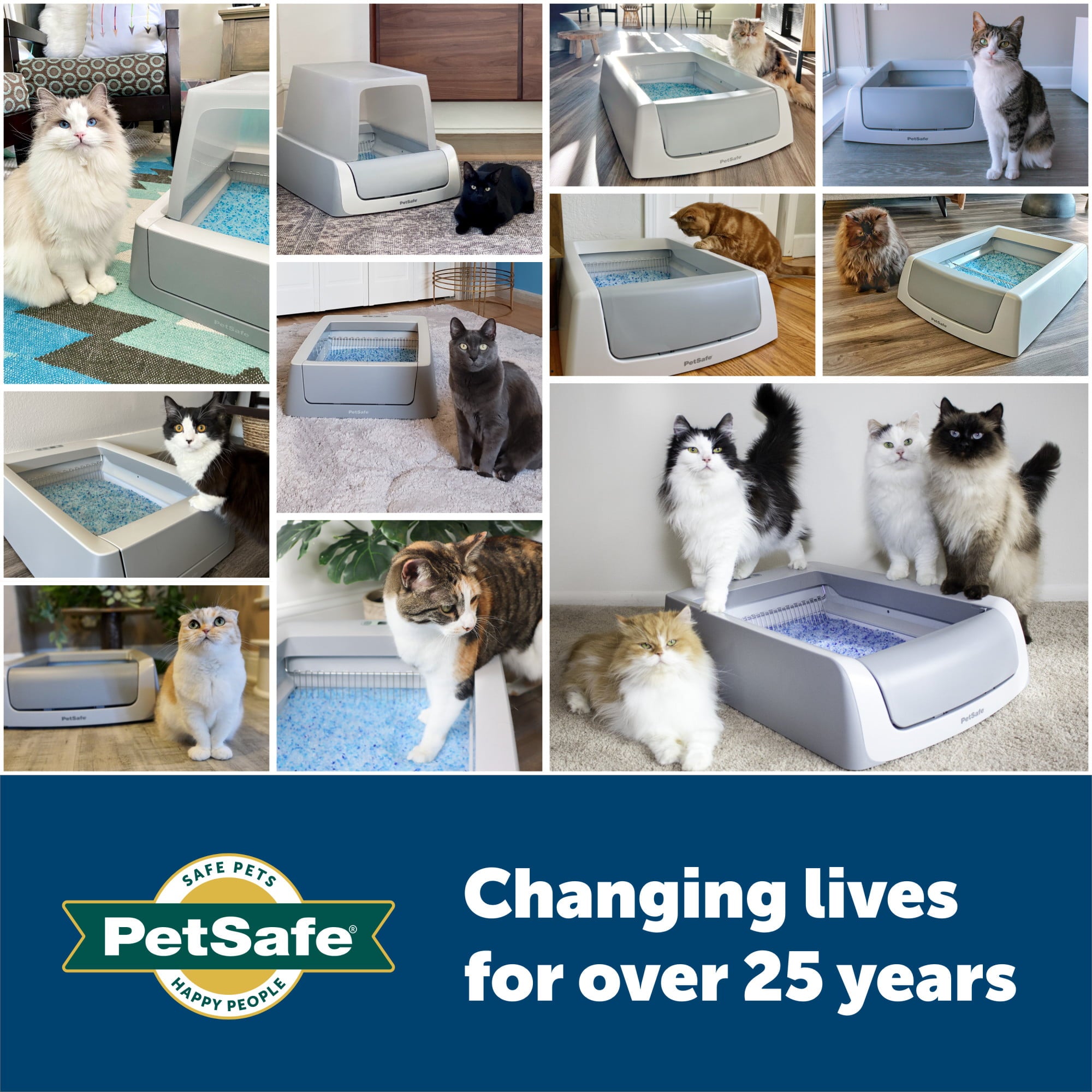 ScoopFree Complete Self-Cleaning Litter Box - No Scooping Required - Unbeatable Odor Control - UZIS Sports