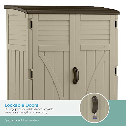Suncast BMS5700 Vertical Shed Sand - UZIS Sports