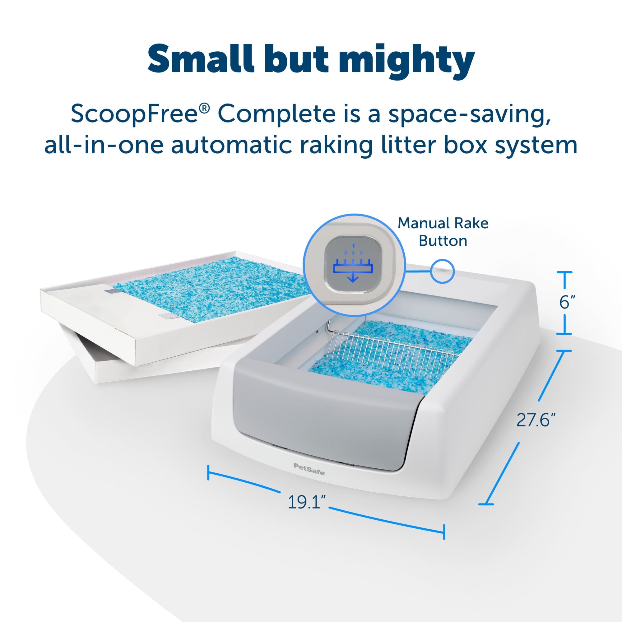 ScoopFree Complete Self-Cleaning Litter Box - No Scooping Required - Unbeatable Odor Control - UZIS Sports