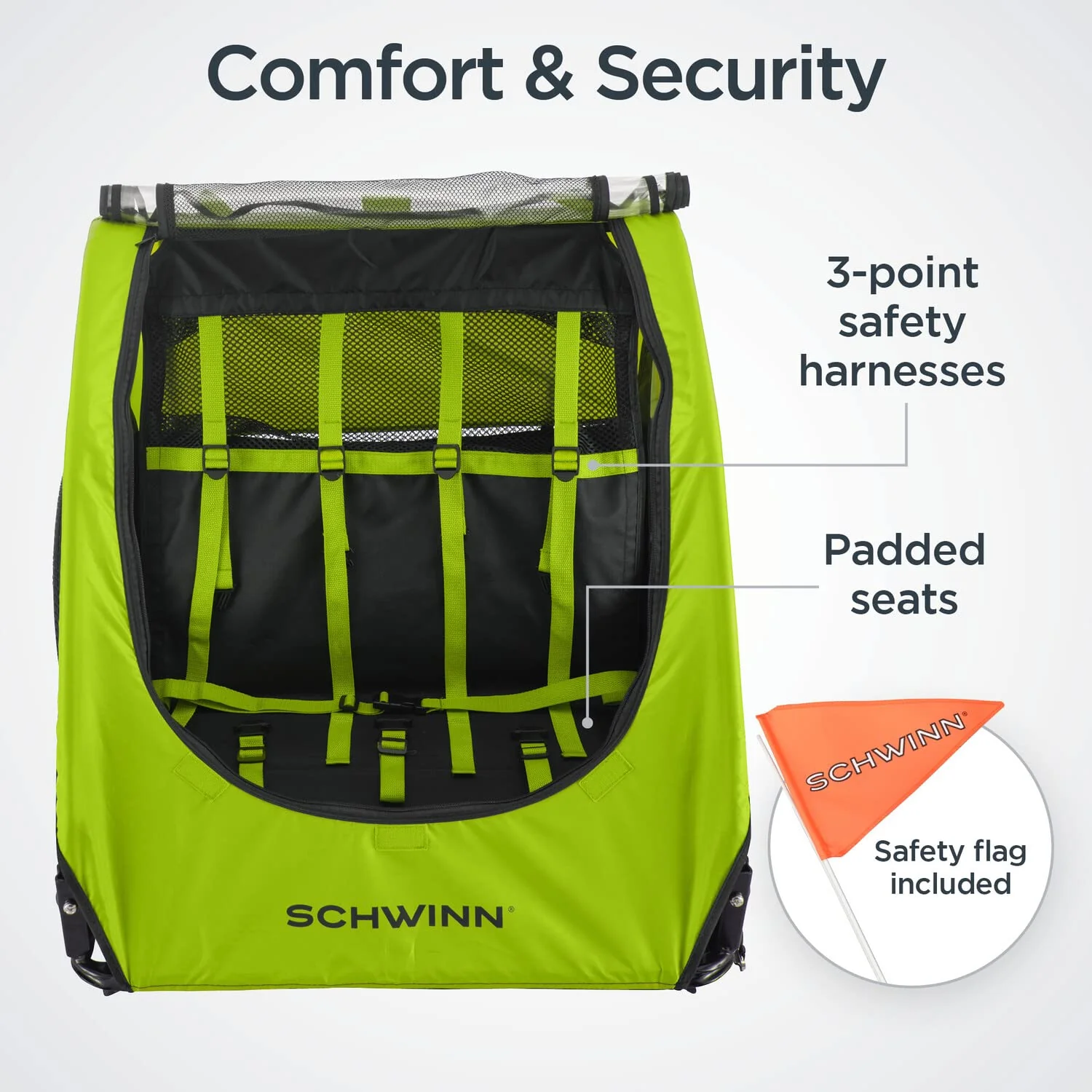 Schwinn Shuttle Foldable Bike Trailer - UZIS Sports