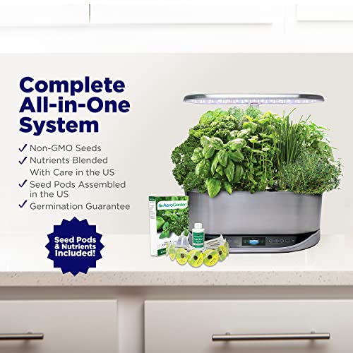 AeroGarden Bounty Elite Stainless Alexa Enabled - UZIS Sports
