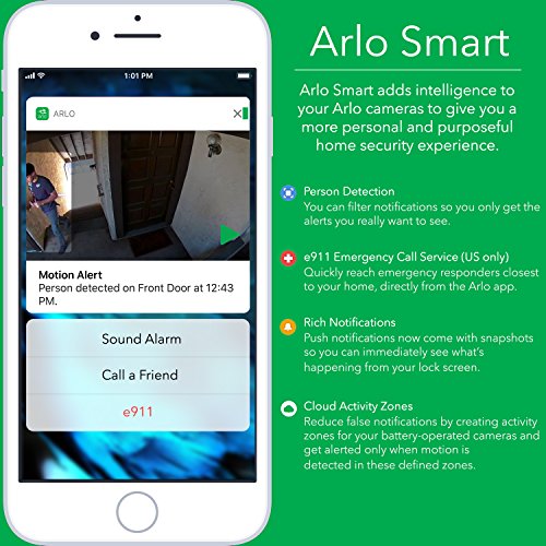 Arlo Pro Add Rechargeable Included - UZIS Sports