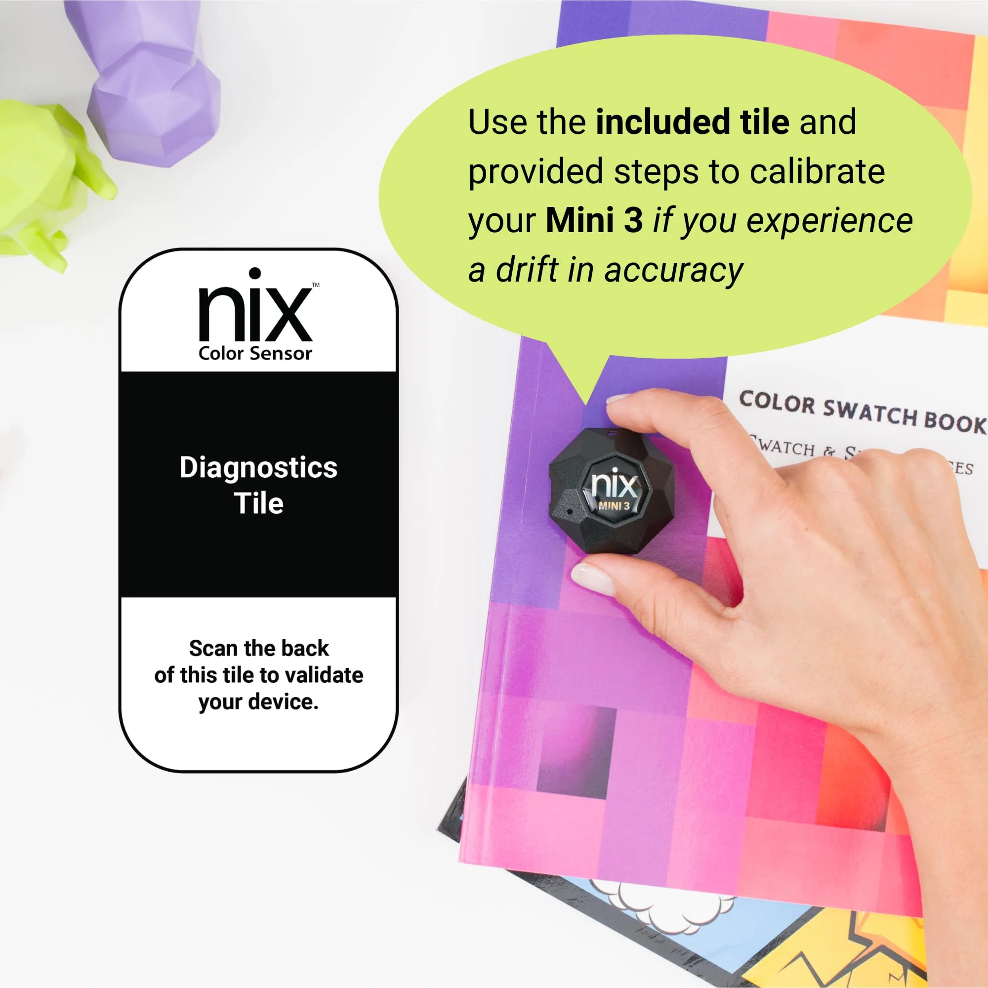 Nix Mini 3 Color Sensor Colorimeter, Portable Color Matching Tool - UZIS Sports