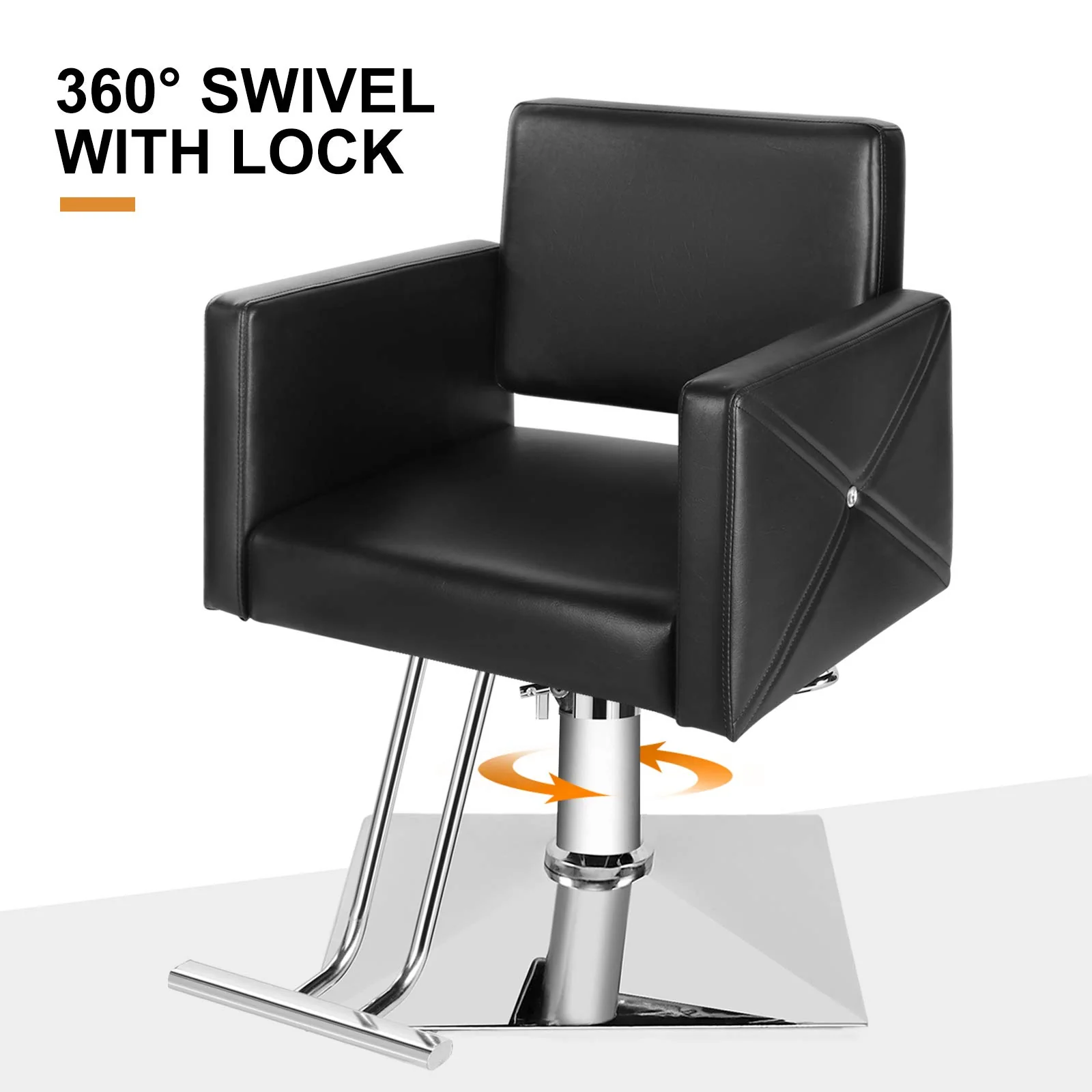 Salon Chair for Hair Stylist with Heavy Duty Hydraulic Pump - UZIS Sports