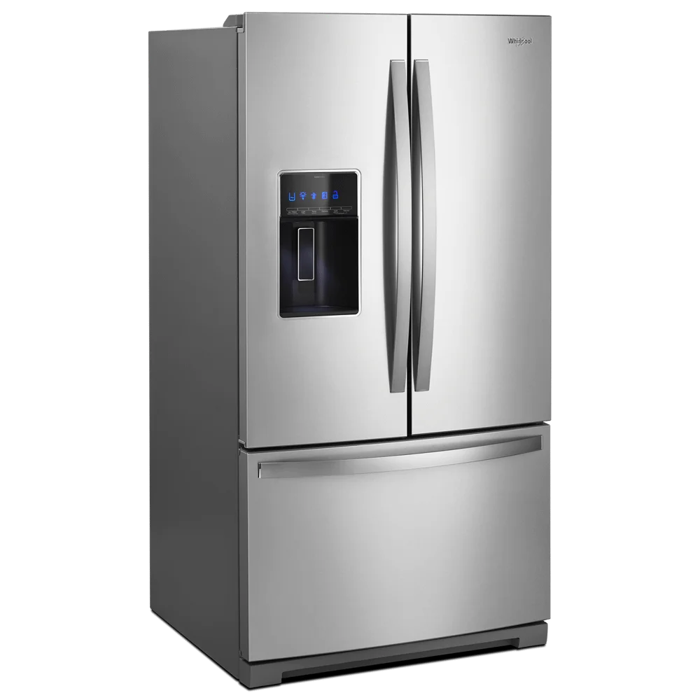 Whirlpool WRF757SDHZ 27 Cu. Ft. Stainless Steel Wide French Door Refrigerator - UZIS Sports