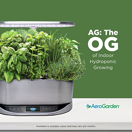 AeroGarden Bounty Elite Stainless Alexa Enabled - UZIS Sports