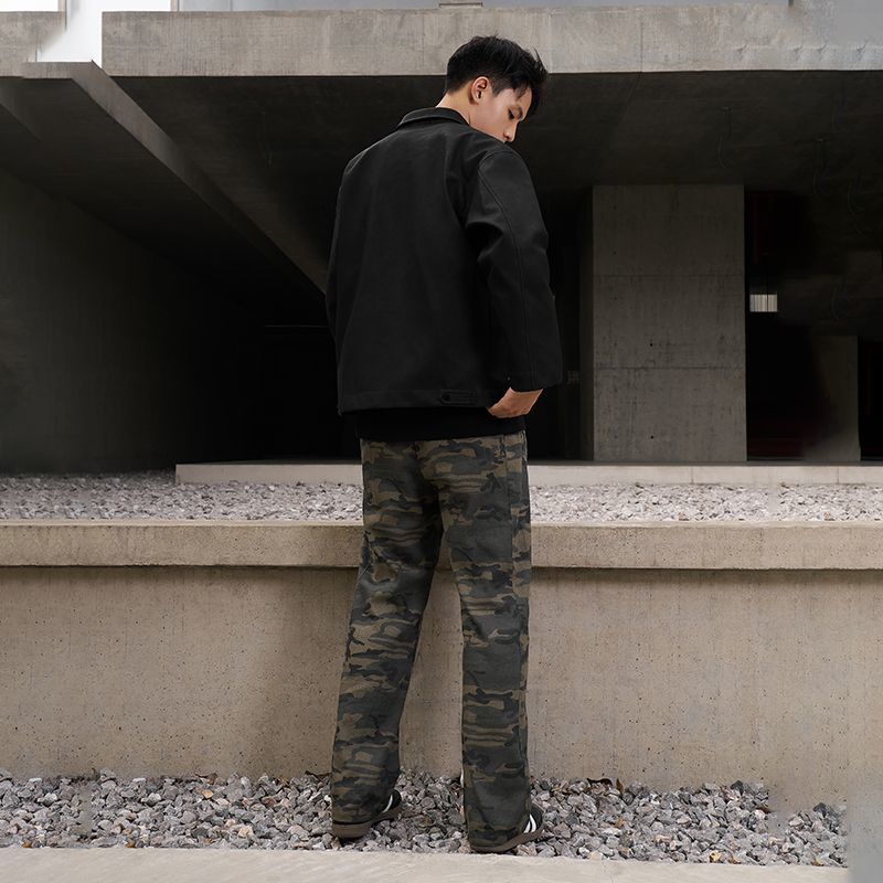 UZIS Premium Faux Suede Athletic Jacket - Fall/Winter Relaxed Fit Basketball Coat - UZIS Sports