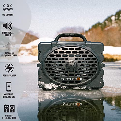 Turtlebox Gen Bluetooth Waterproof Thunderhead - UZIS Sports