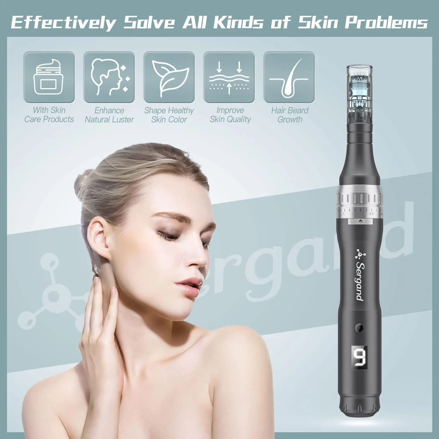 Sergand Professional Cordless Microneedling Pen - UZIS Sports