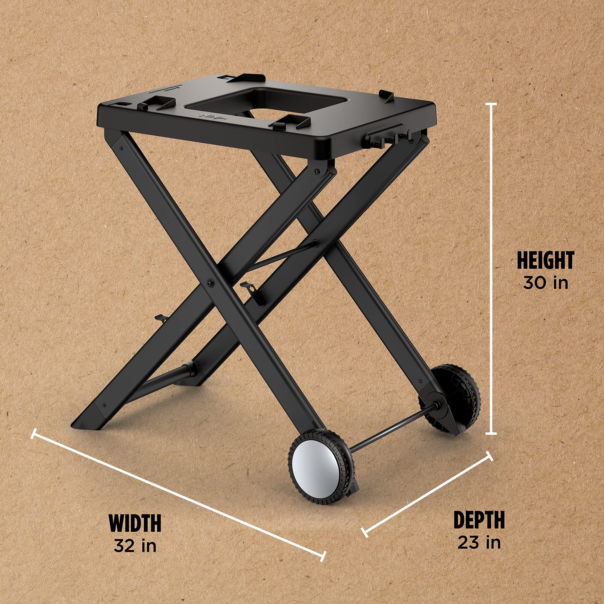 Ninja XSKSTAND Woodfire Collapsible Outdoor Grill Stand - UZIS Sports