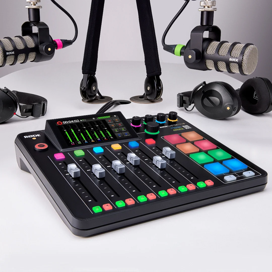 RODE RODECaster PRO II Integrated Audio Production Studio - UZIS Sports