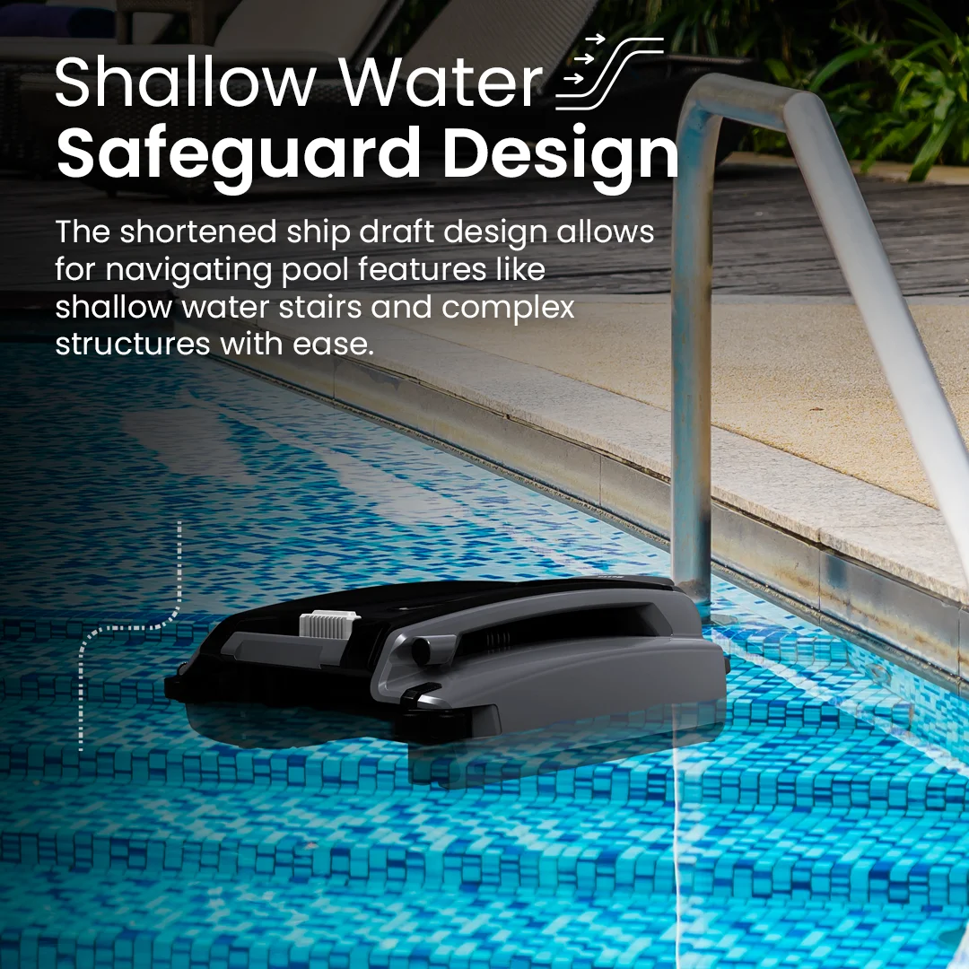 Betta SE Plus - Solar Powered Smart Robotic Pool Skimmer - UZIS Sports